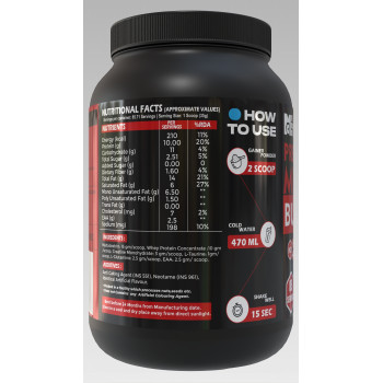 TMB Muscle Builder Kesar Kulfi with Banana 3 KG