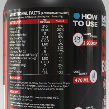 TMB Muscle Builder Kesar Kulfi with Banana 3 KG