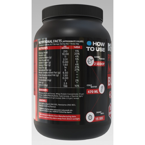 TMB Muscle Builder Kesar Kulfi with Banana 3 KG