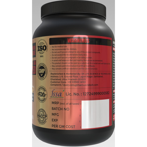 TMB Muscle Builder Kesar Kulfi with Banana 3 KG