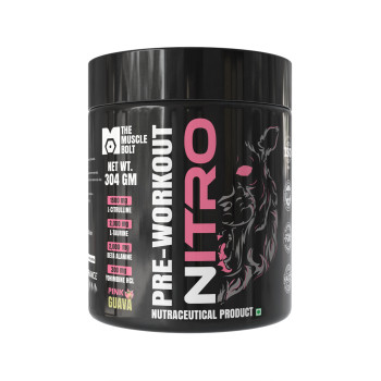 TMB Nitro Pre-Workout Pink Guava 300 gm 