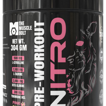 TMB Nitro Pre-Workout Pink Guava 300 gm 